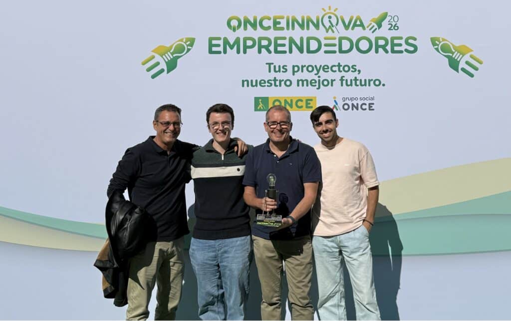 Equipo de Novelingo en la final de ONCE Innova Emprendedores 2026