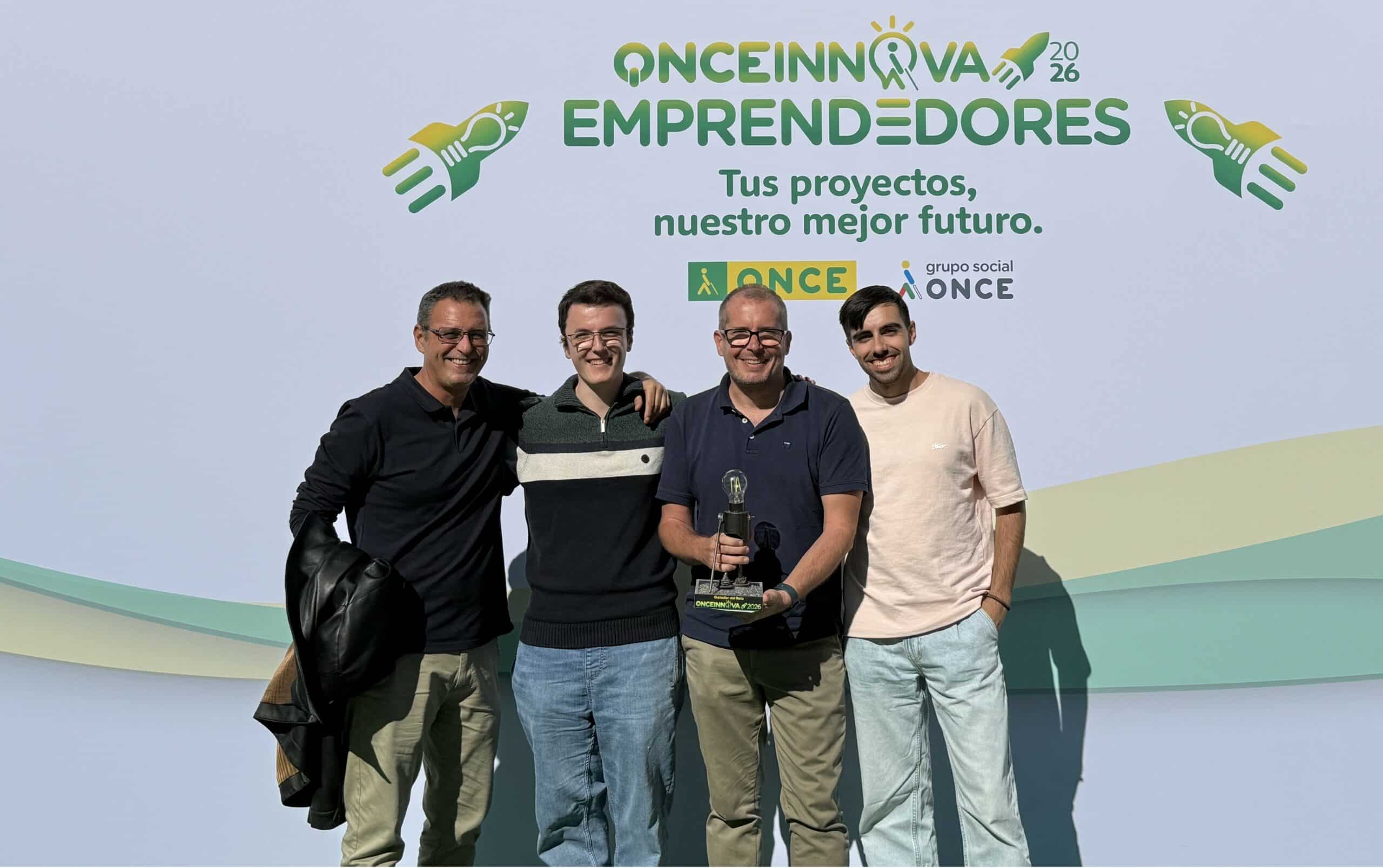 Equipo de Novelingo en la final de ONCE Innova Emprendedores 2026